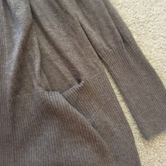 Sonoma light brown open cardigan - Picture 2 of 3